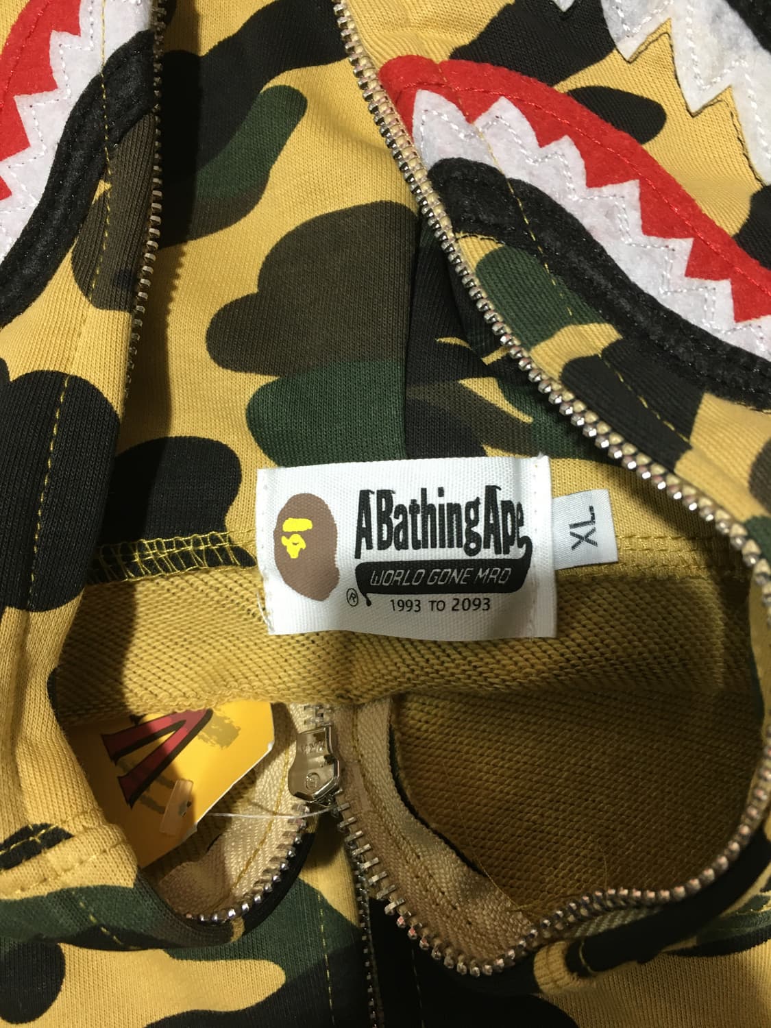 베이프 후드집업 상품이미지2