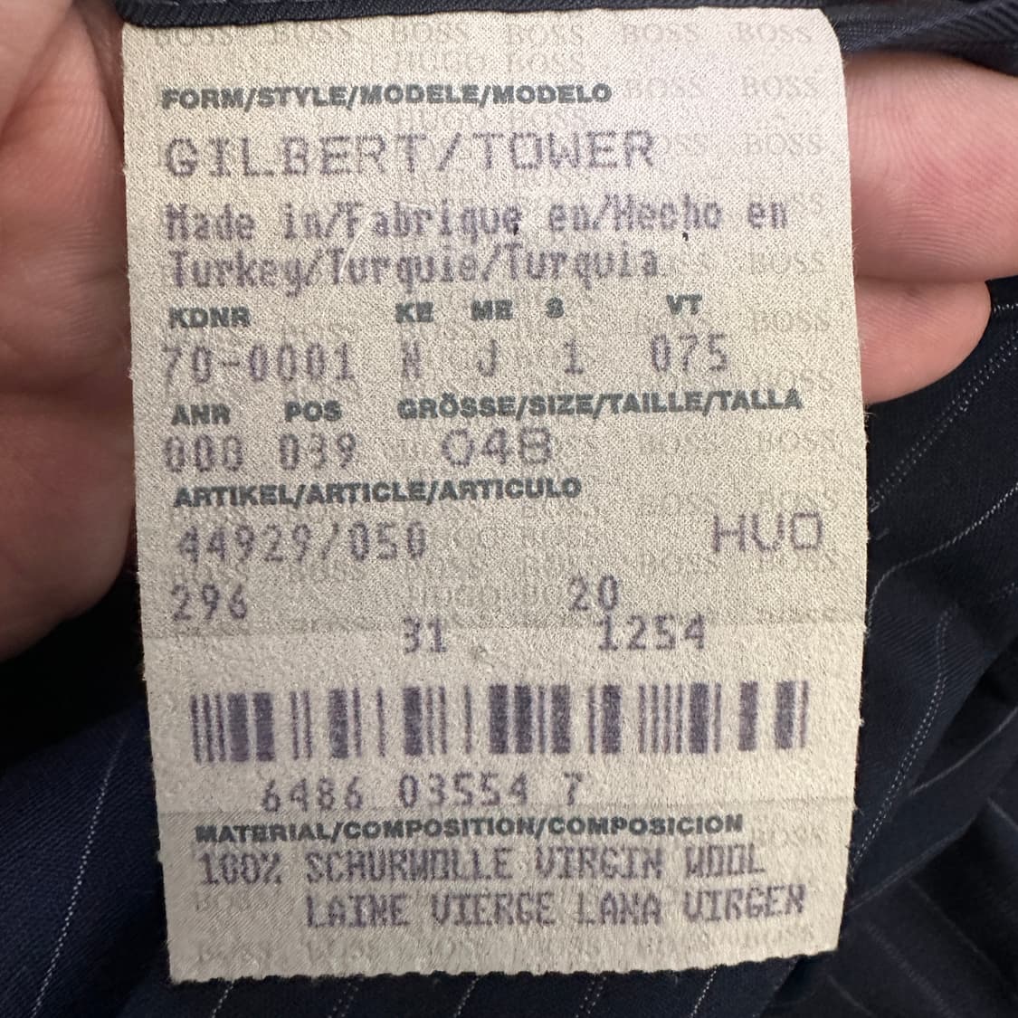 [48] 휴고보스 블레이져 자켓 상품이미지4