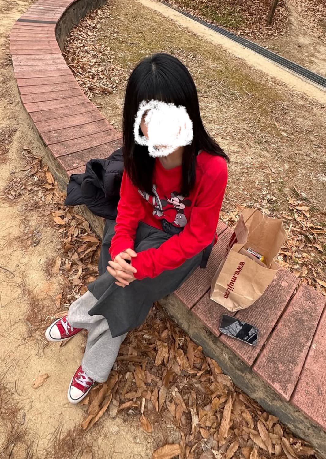 Disney 디즈니 미키마우스 롱슬리브 L  상품이미지1