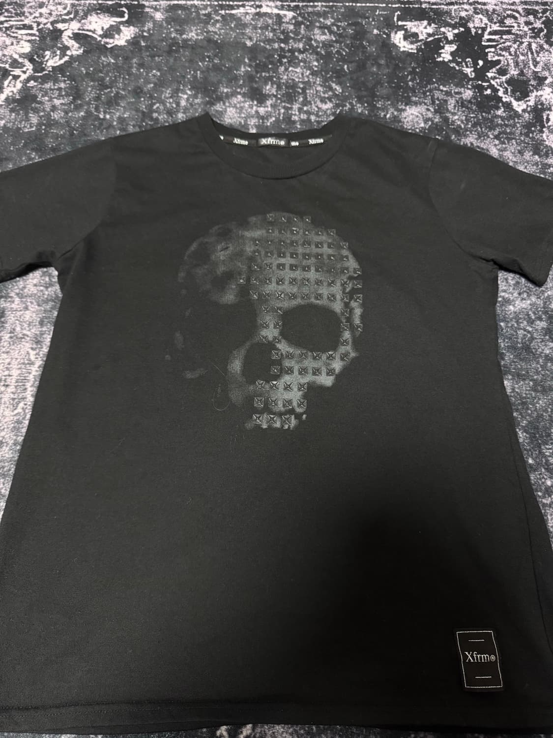 Xfrm black skull T-shirt 상품이미지2