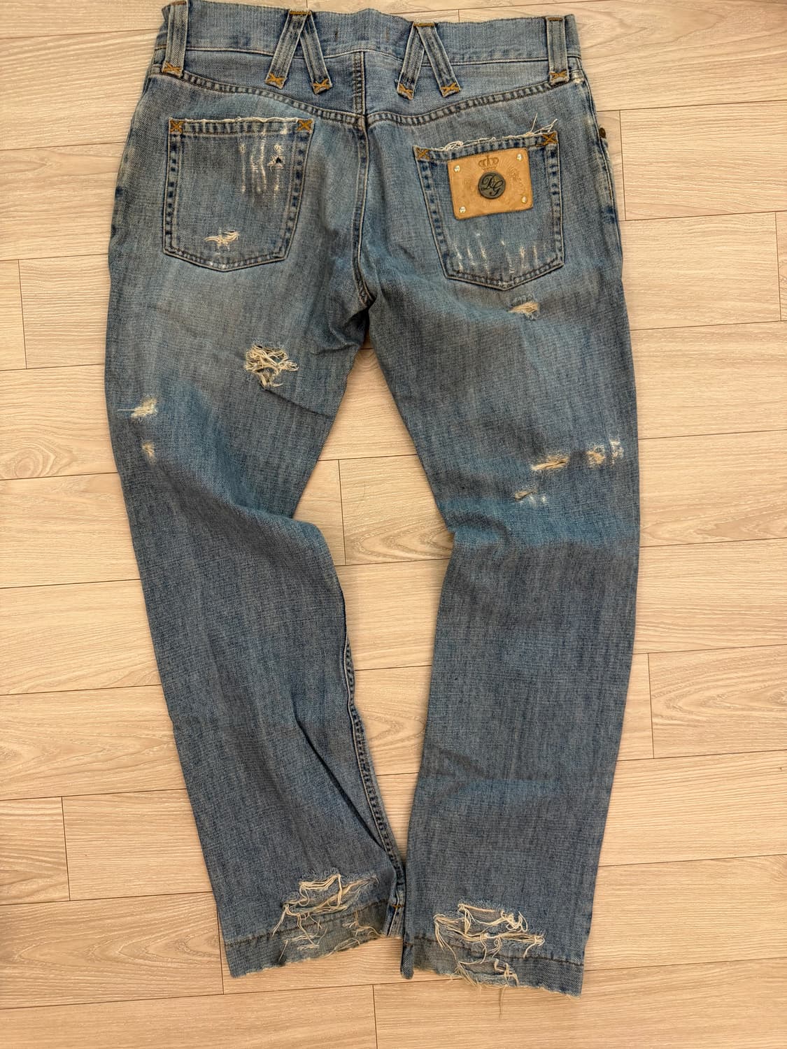 돌체앤가바나 2005 디스트로이드 데님팬츠 상품이미지5