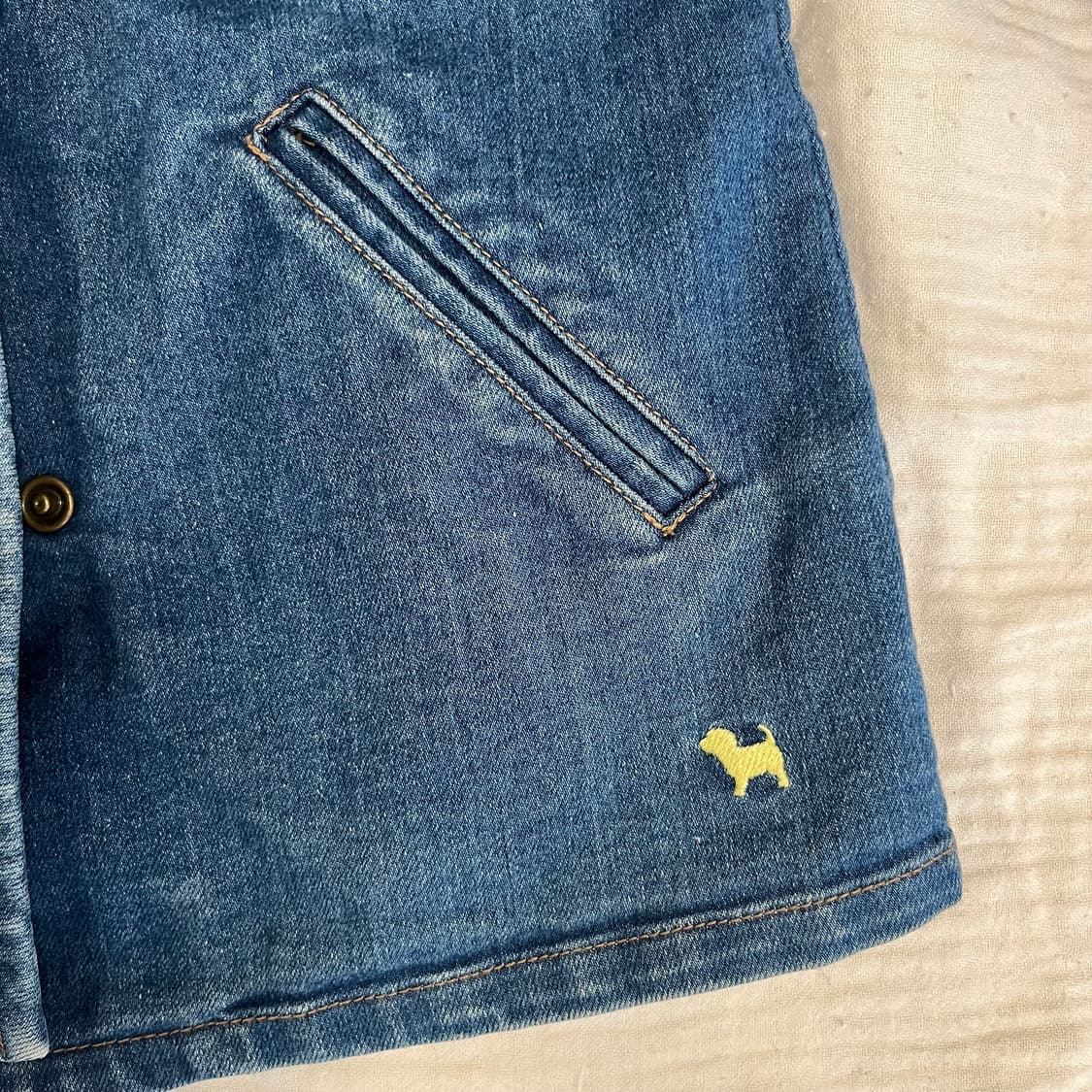 블루독 데님 자켓 130 (유니크 디자인) 상품이미지3