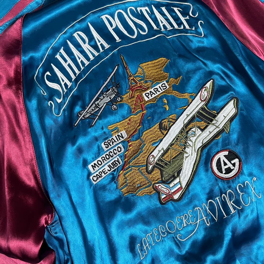 [AVIREX] 아비렉스 리버시블 오리엔탈 스카잔 상품이미지7