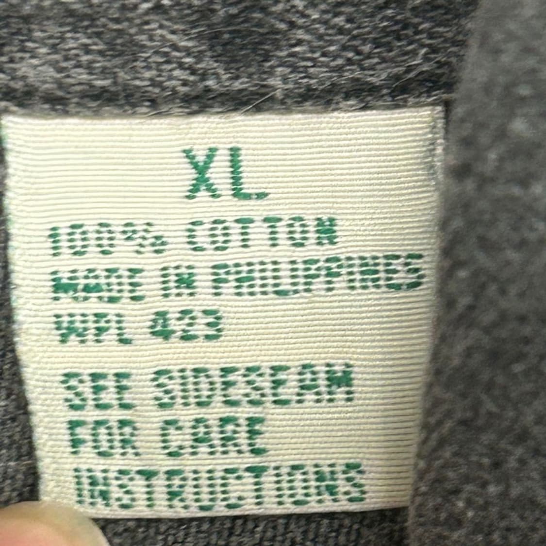 LEVI'S 블랙 데님 셔츠 XL 상품이미지7