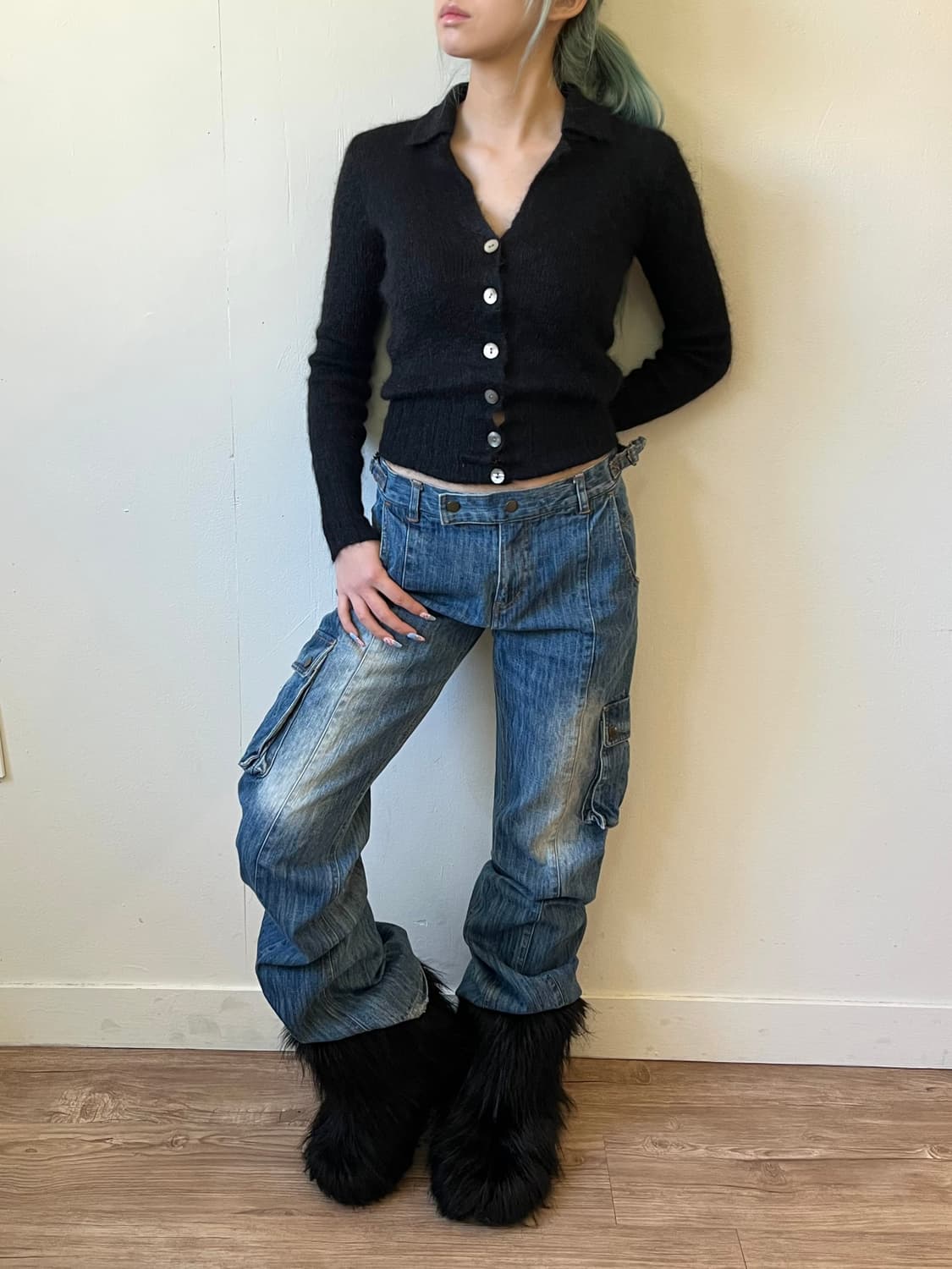 Corinne Sarrut 카라 가디건 상품이미지5