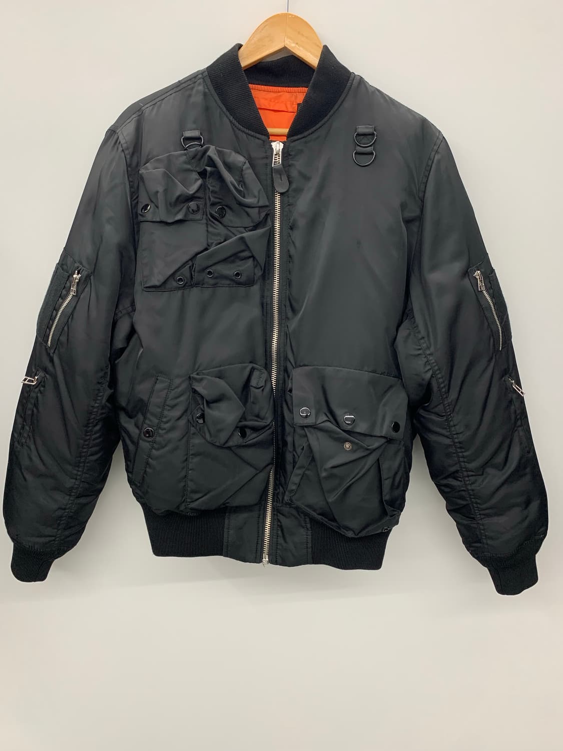 알파인더스트리 멀티 포켓 ma-1 봄버자켓 상품이미지4