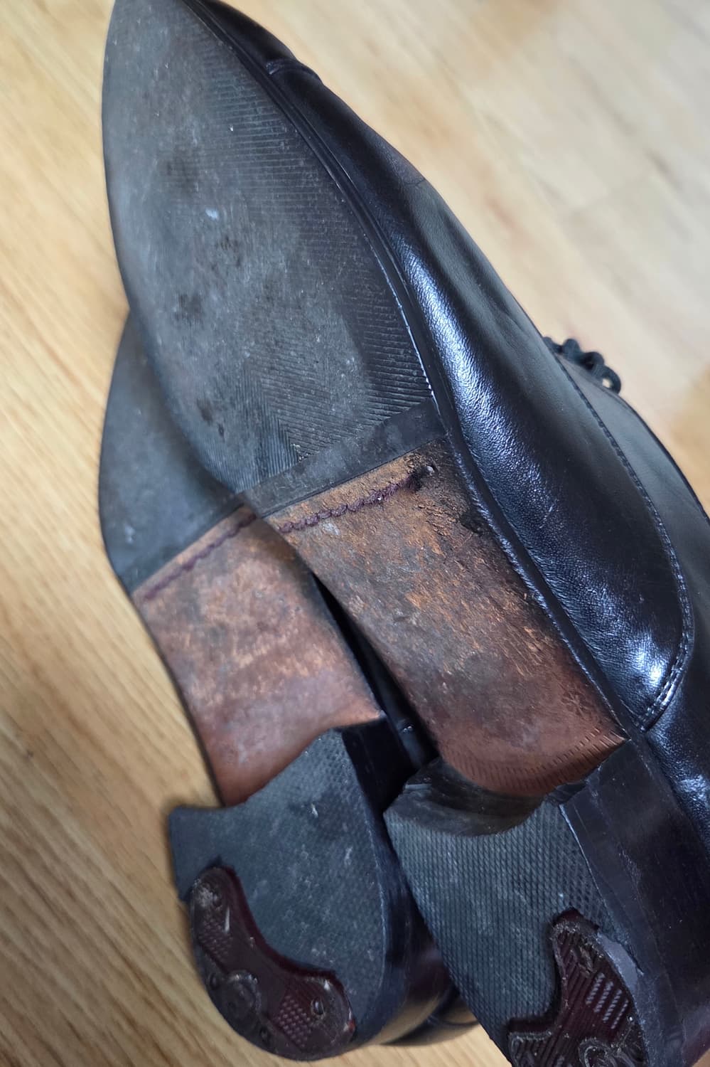 블랙 정장 구두/ 로퍼 상품이미지4