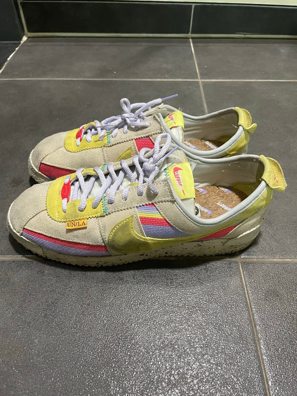 [260]나이키X유니온LA 코르테즈 SP 레몬 프로스트 상품이미지2