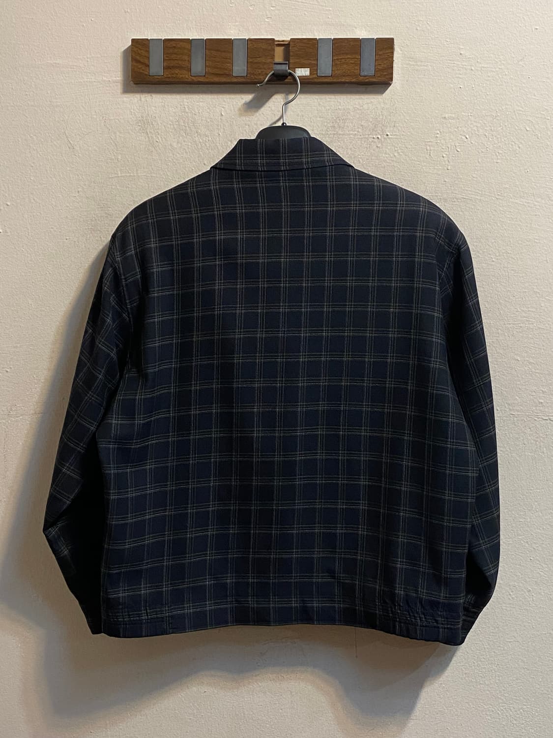 입생로랑 체크 집업 자켓 상품이미지4