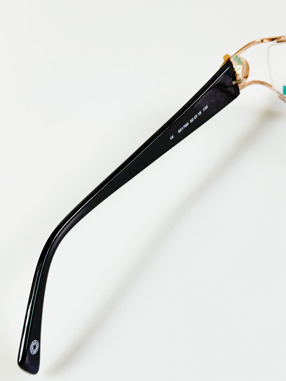 90s FUTIS 로즈골드 오벌 메탈 프레임 빈티지 안경 상품이미지7