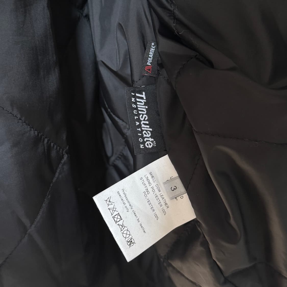 [3] 언유즈드 23AW 레더 카 코트 상품이미지5