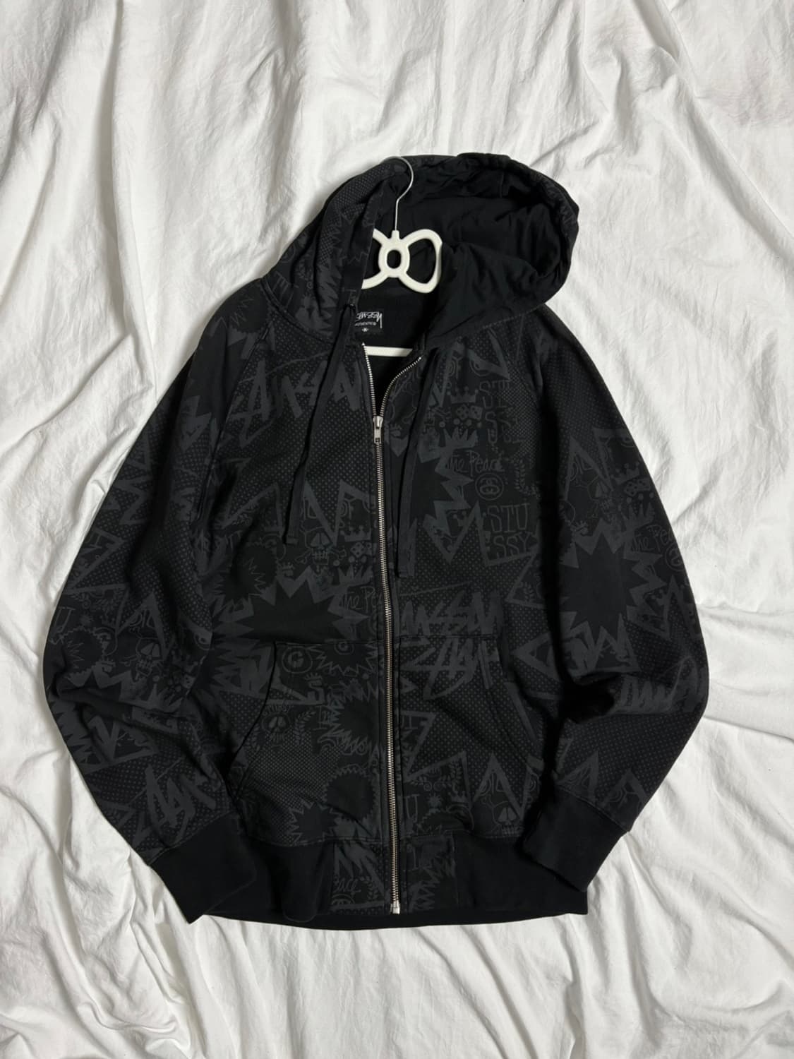 스투시 올드 후드집업  상품이미지3