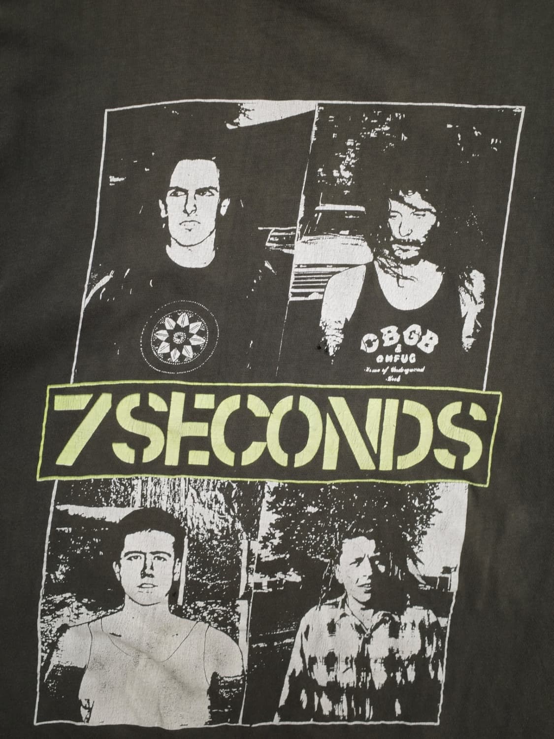 90‘s 세븐 세컨즈 밴드 티셔츠 상품이미지2