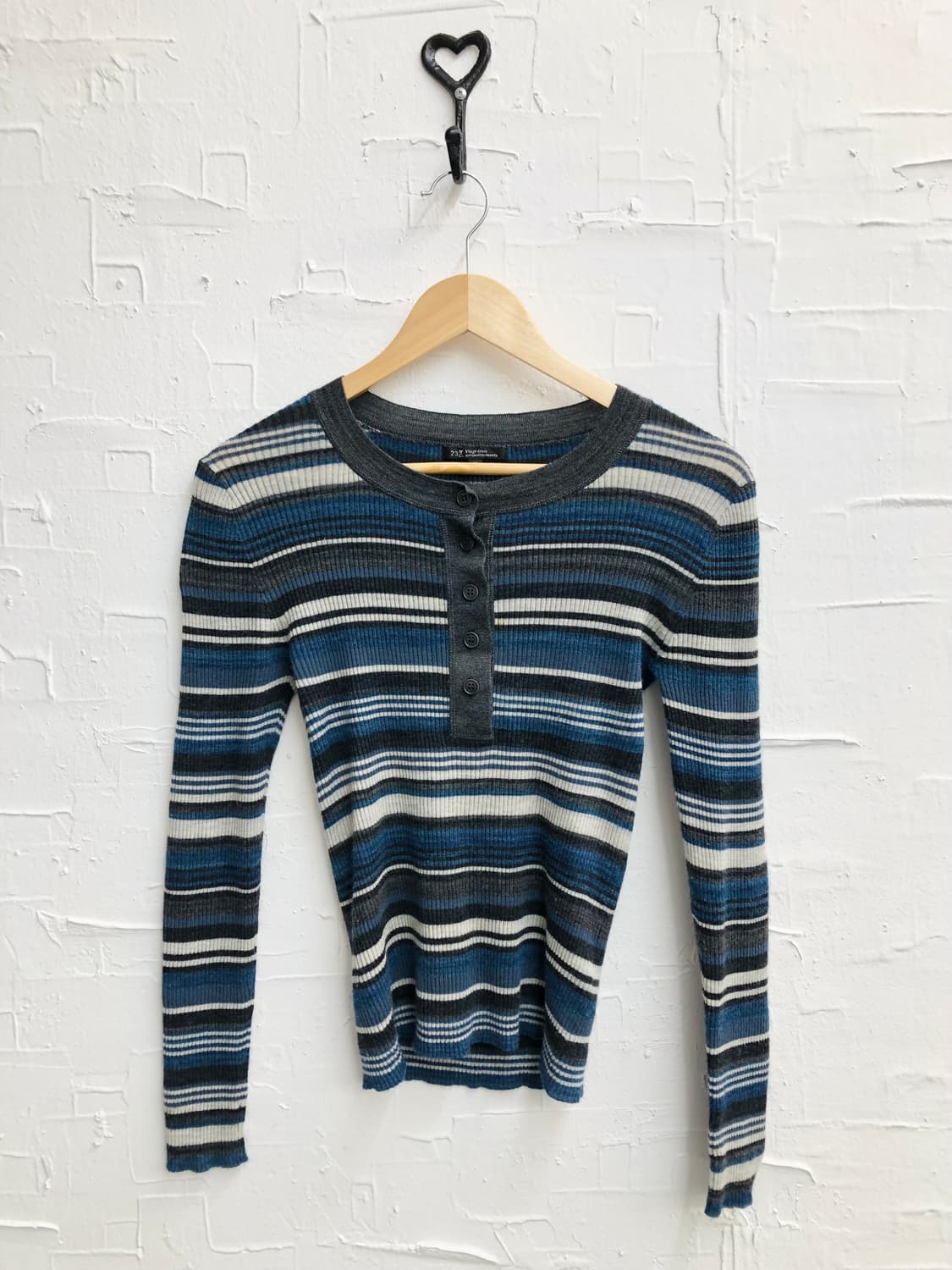 Greyblue stripe knit 상품이미지3