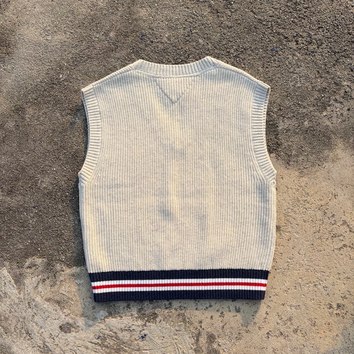 타미힐피거 진스 빈티지 니트조끼 M 상품이미지7