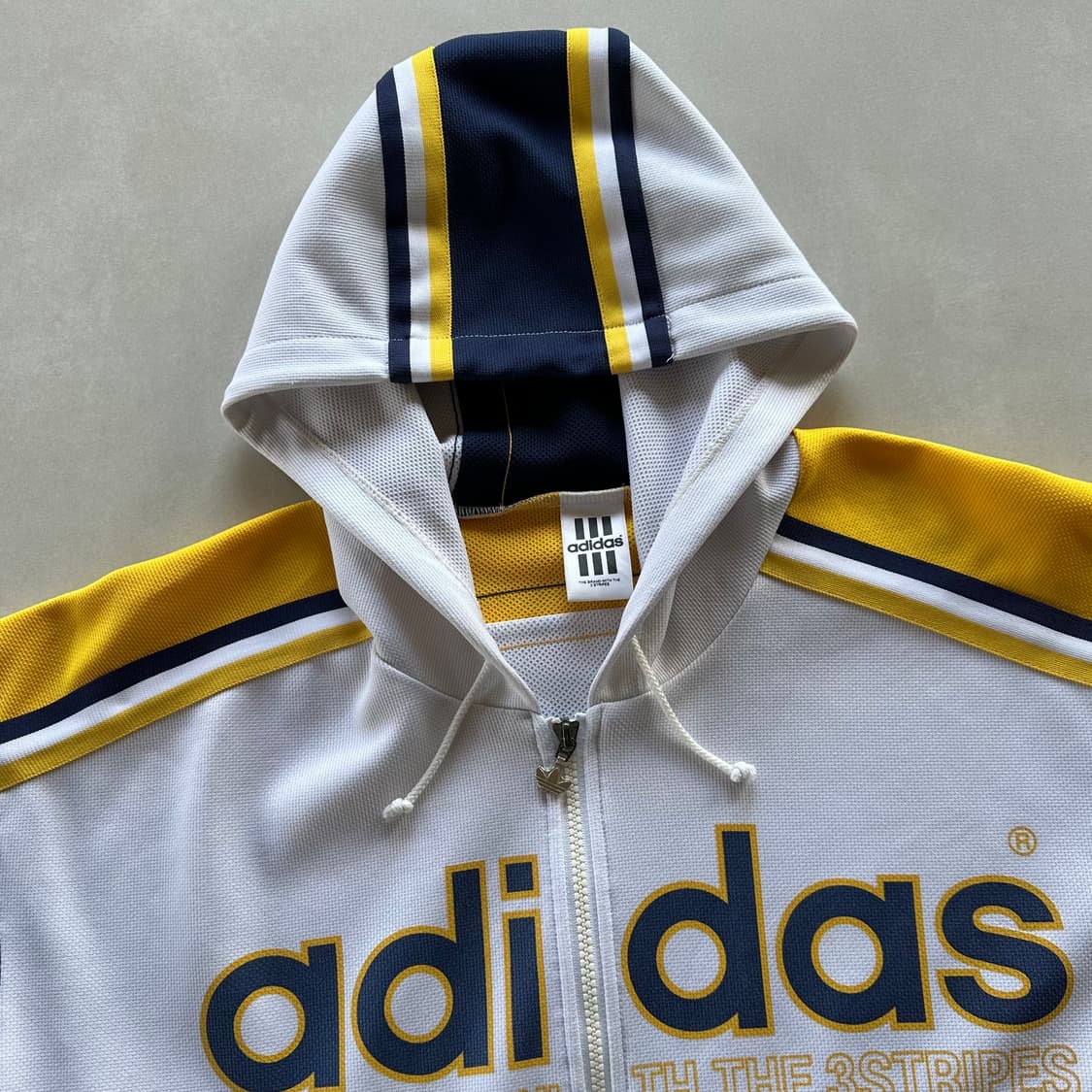 [L-XL]아디다스 90s 일본판 올드스쿨 트랙탑 후드 자켓 상품이미지4