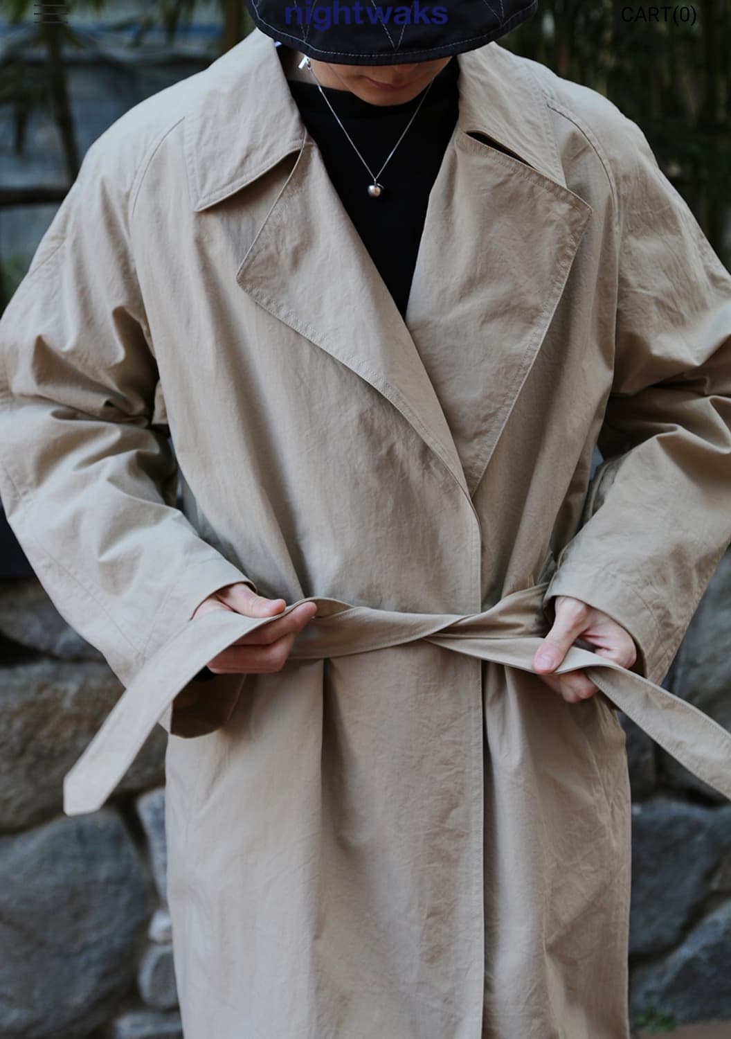 ORCIVAL Buttonless Chester Coat 상품이미지9