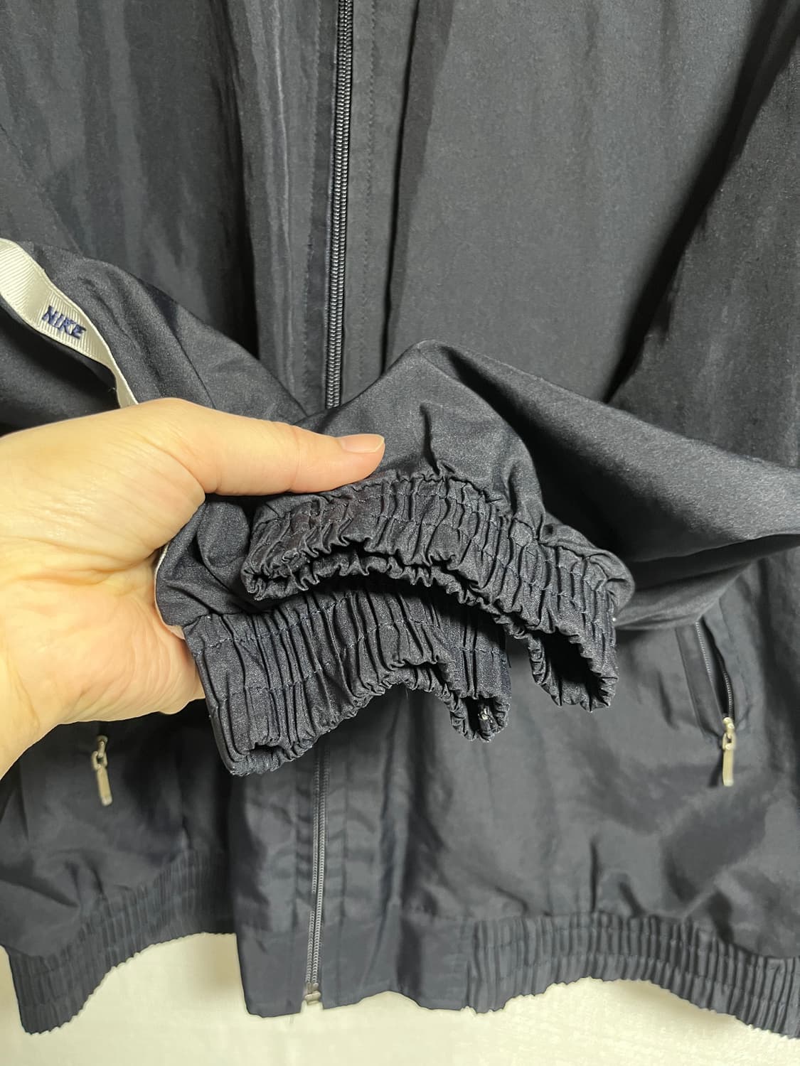공용 나이키 스우시 가오리핏 바람막이 자켓 점퍼 L 상품이미지2