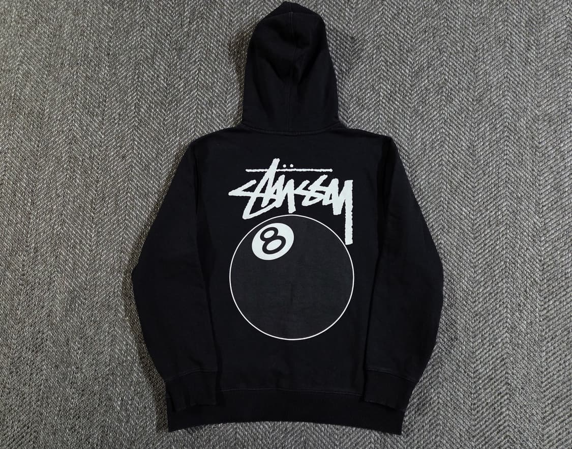 스투시 Stussy 8볼 로고 후드티 상품이미지1