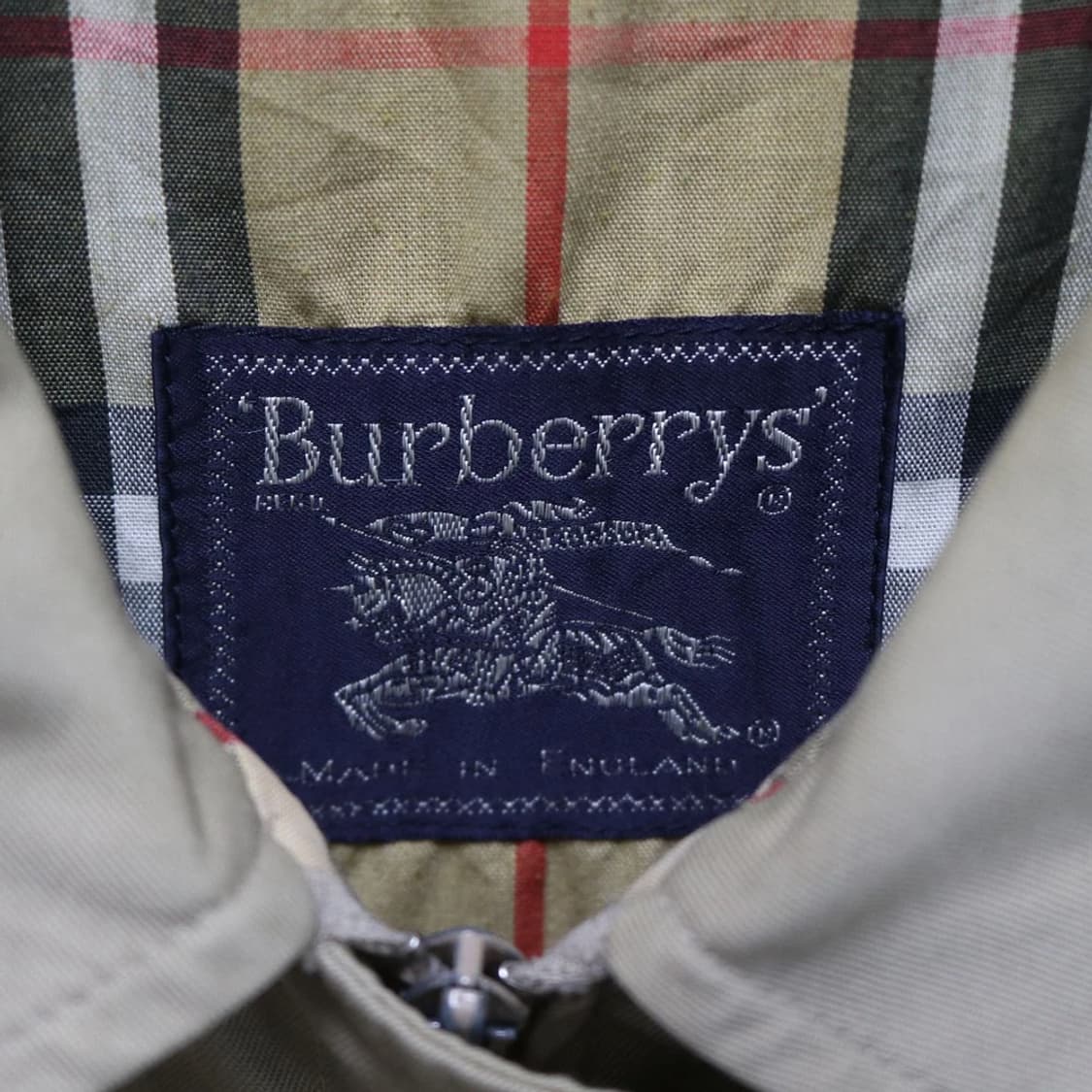 90'S 버버리 트렌치 블루종 63934 상품이미지9