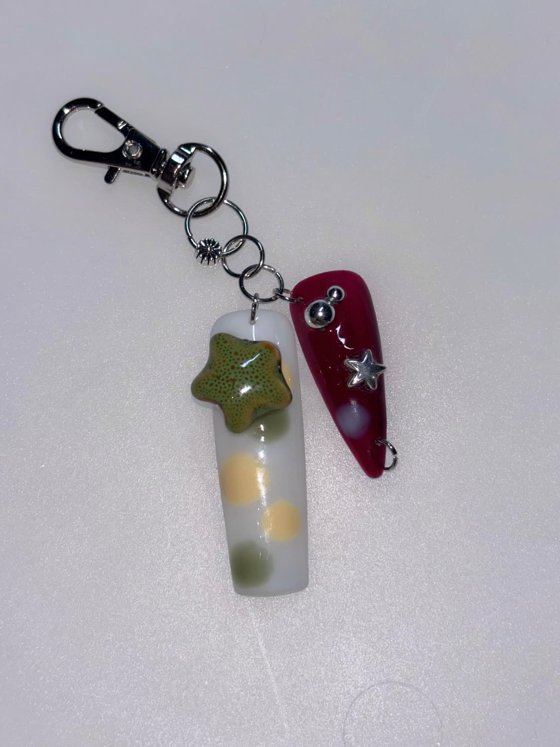 네일 팁 키링 nail tip keyring 상품이미지1