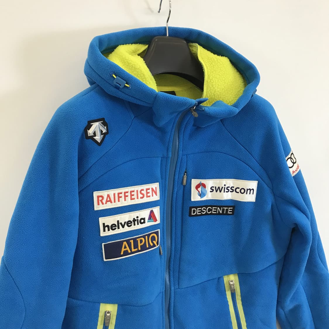 데상트 아우디 스키팀 후리스후드집업 [110] 상품이미지2