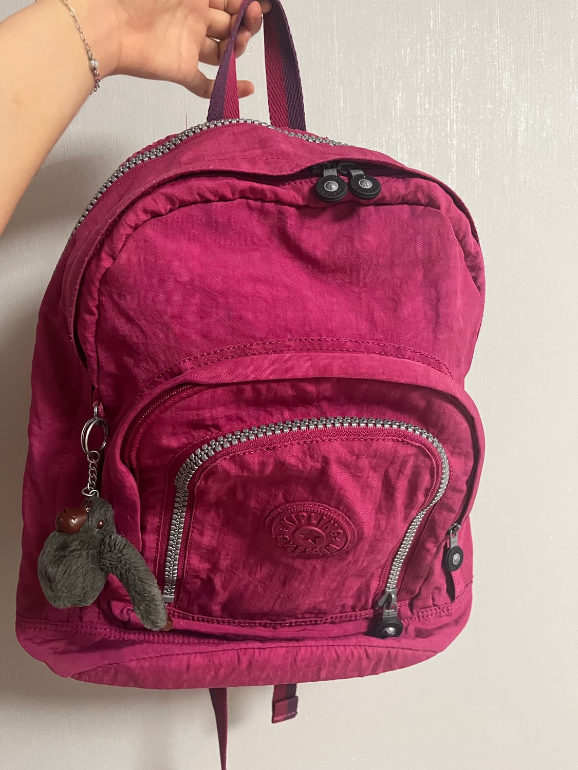 핫핑크 키플링(kipling) 백팩🦍 상품이미지1