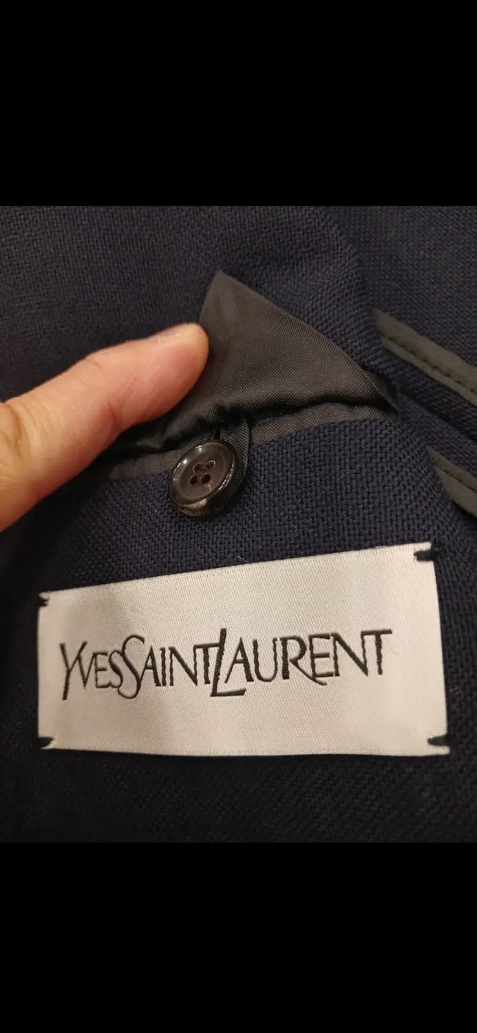 YSL rive gauche WOOL LINEN BLAZER 상품이미지8