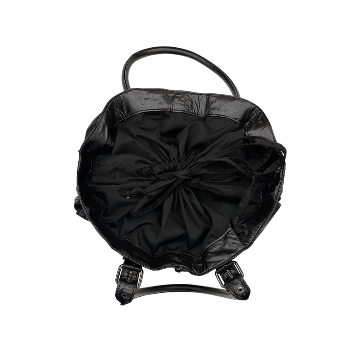 디젤 멀티포켓 글로시 숄더백 블랙 상품이미지7