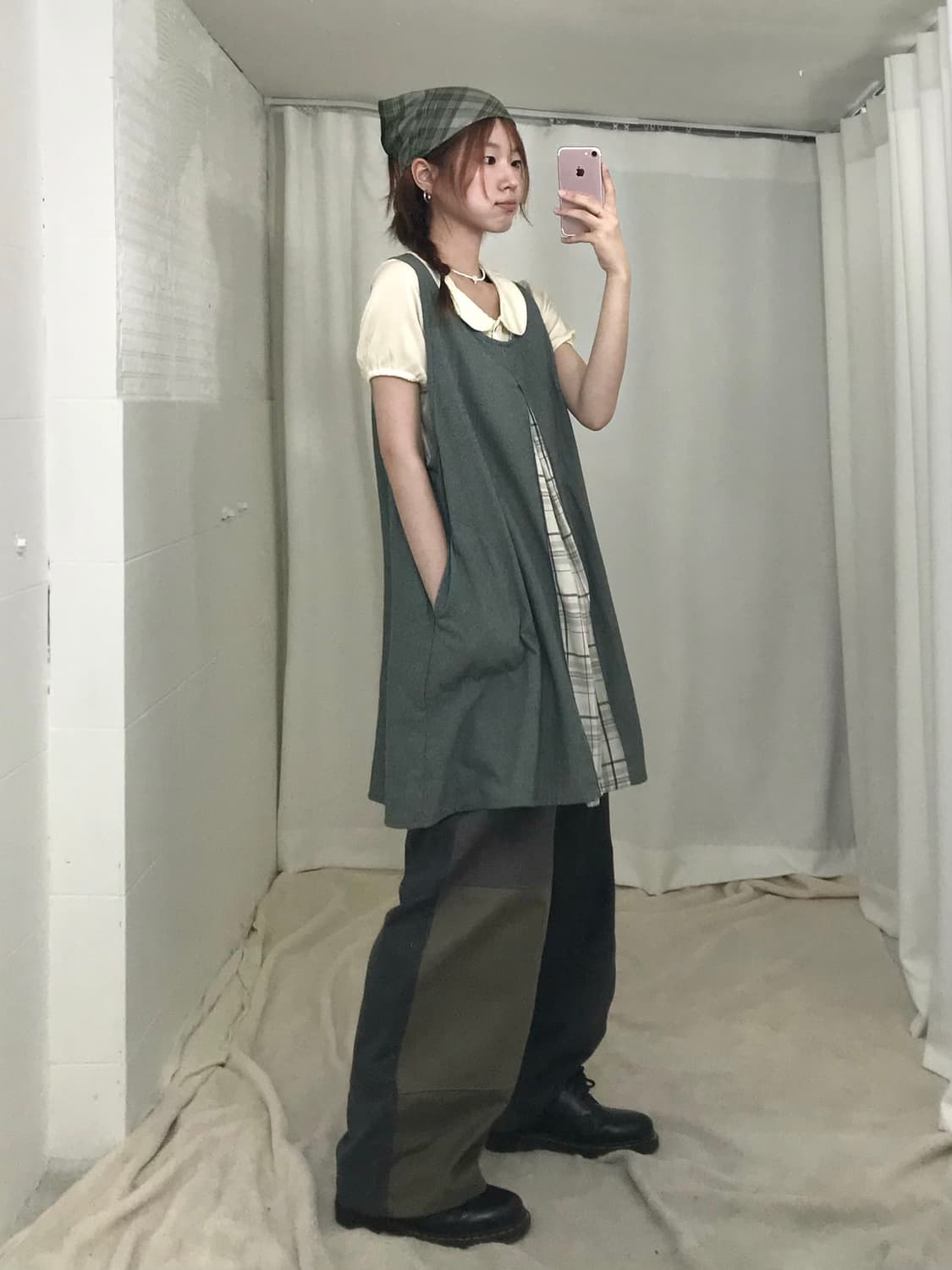 🌳 빈티지 그린 큐티 모리 코디 세트 상품이미지2