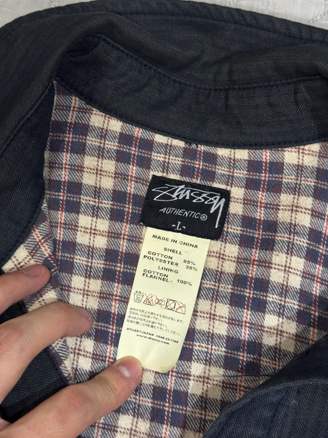 스투시 스트라이프 셔츠 상품이미지3