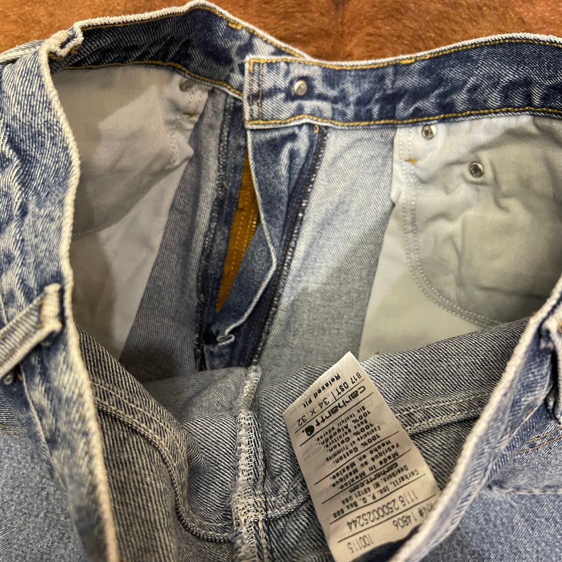 빈티지 칼하트 USA 데님 팬츠34 상품이미지4