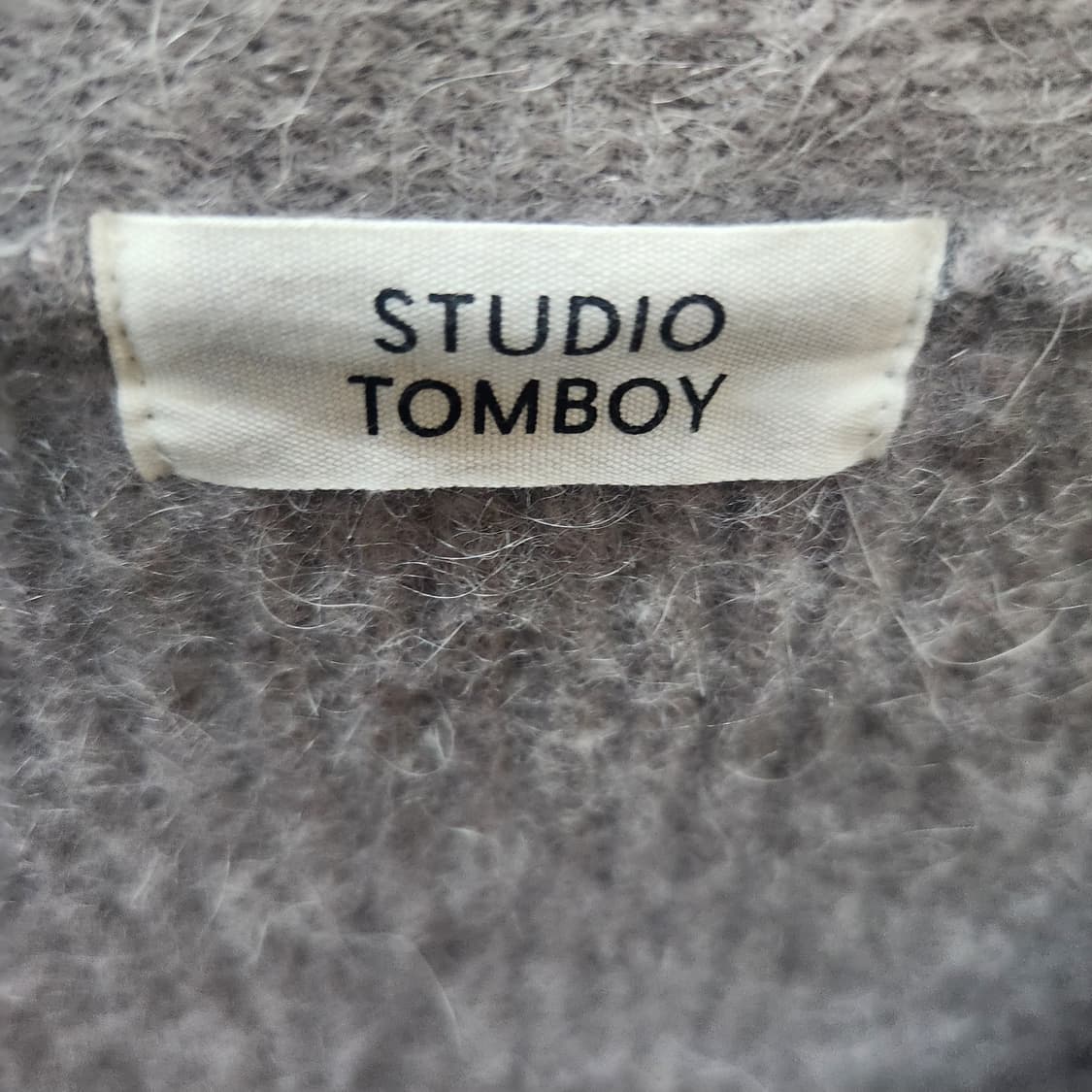 스튜디오톰보이 모헤어/모 가디건 M 상품이미지4