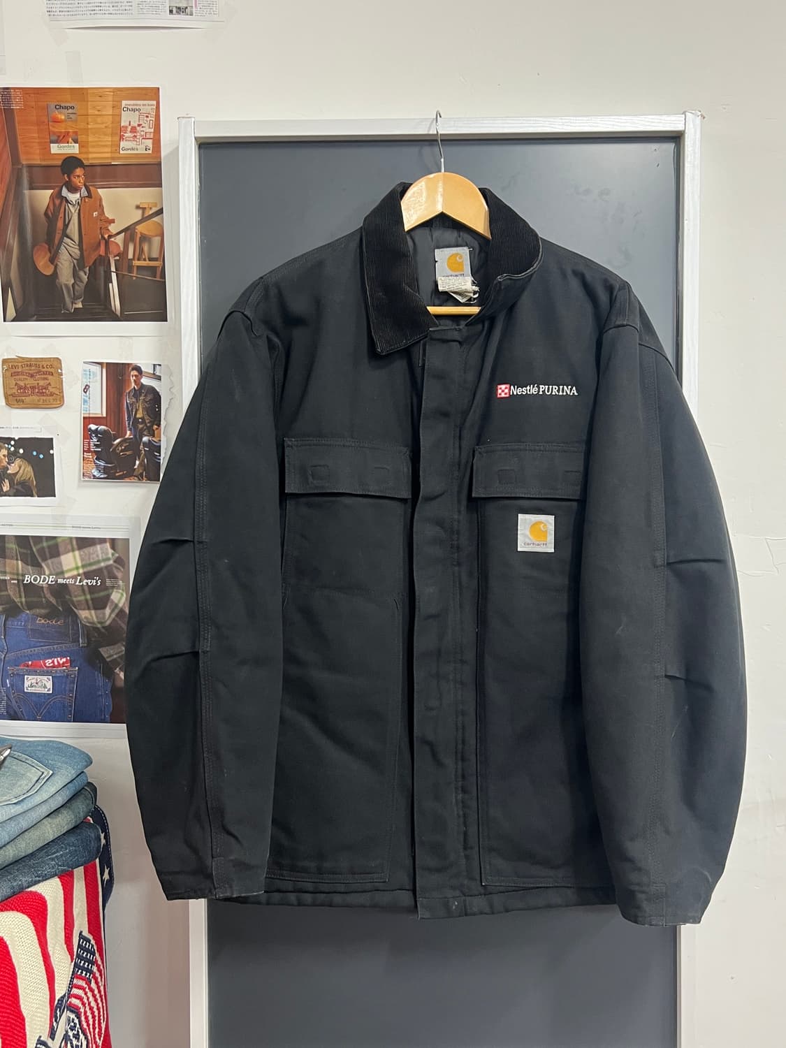 Carhartt USA 칼하트 C03 레귤러 워크 자켓 상품이미지3