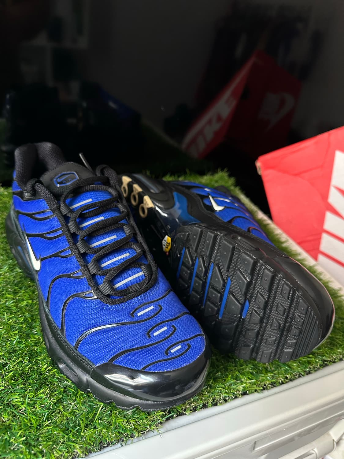 나이키 에어맥스 플러스 블랙블루 새상품 m265 / EUR 41 상품이미지7