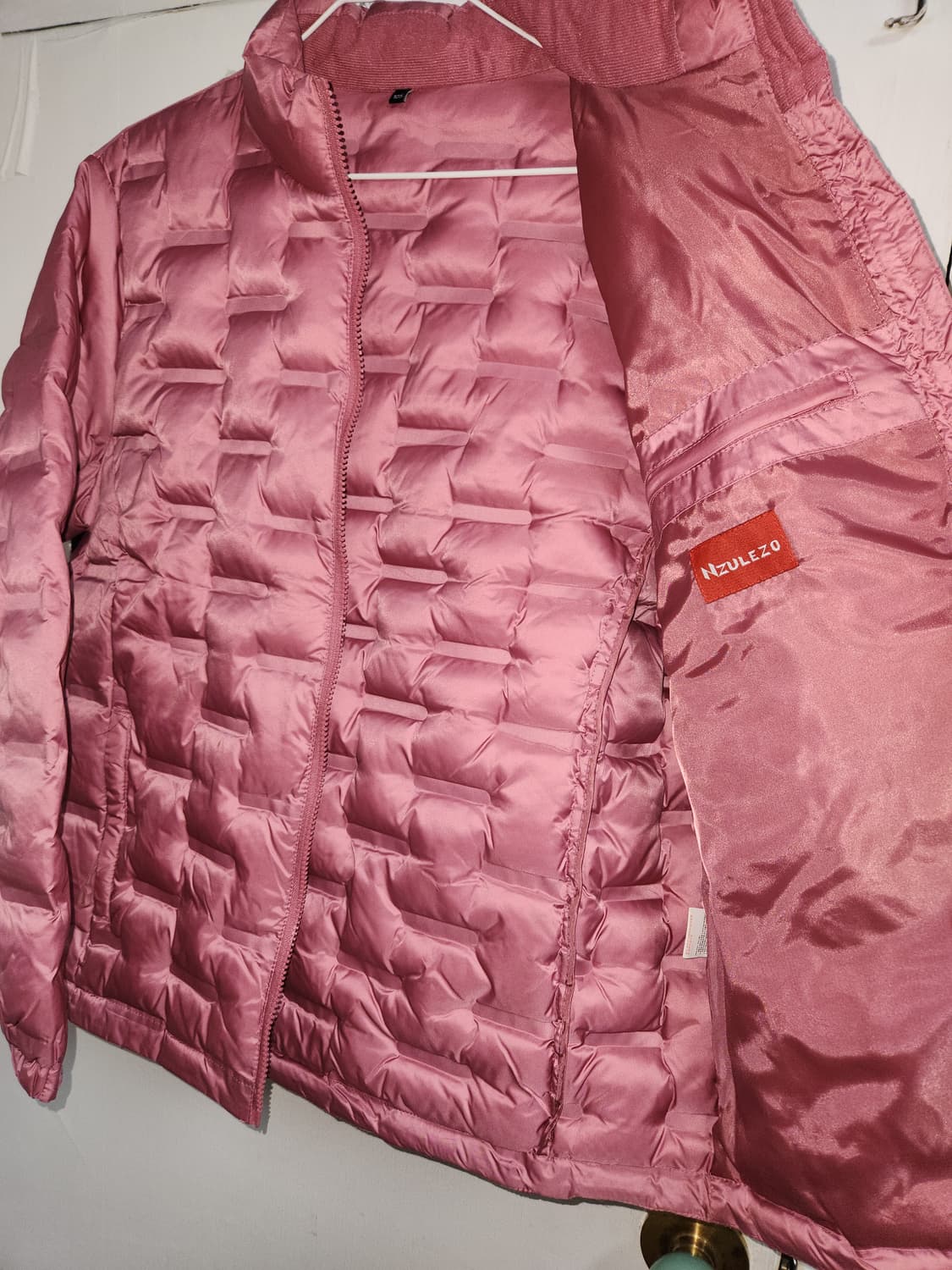 가벼운 핑크 솜 패딩 점퍼 105 상품이미지3