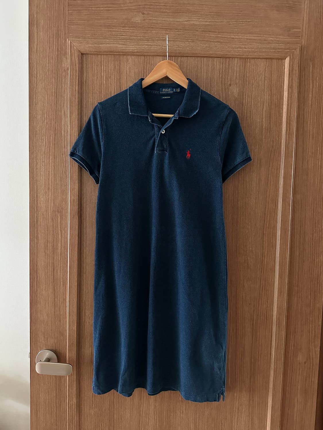 Polo Ralph Lauren 여성 워싱 블루 PK 원피스 m 상품이미지2