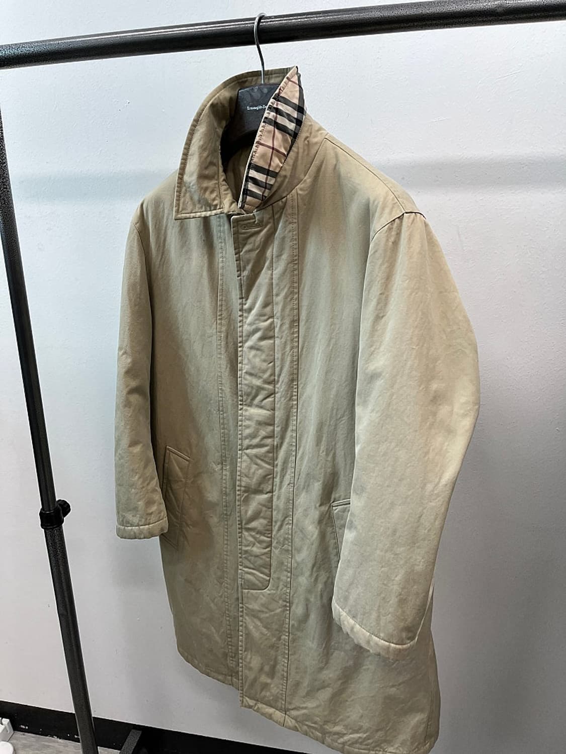 100) 버버리 패디드 맥코트  상품이미지7