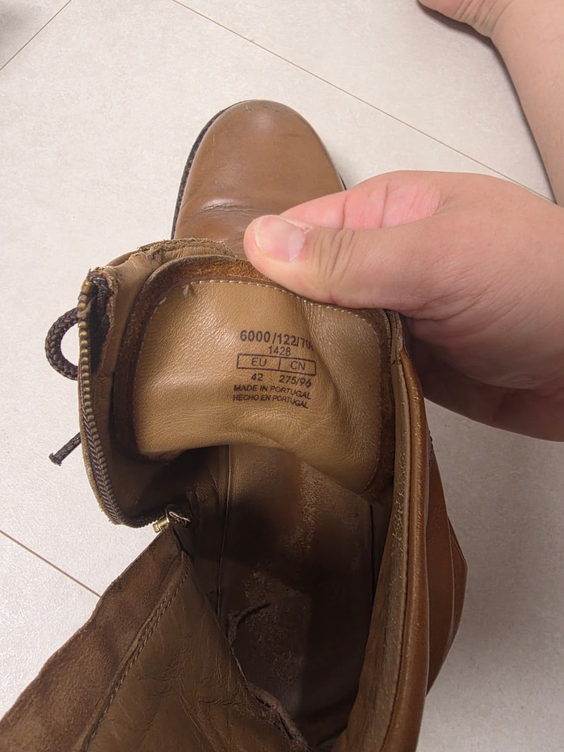 마시모두띠 통가죽 부츠 상품이미지3