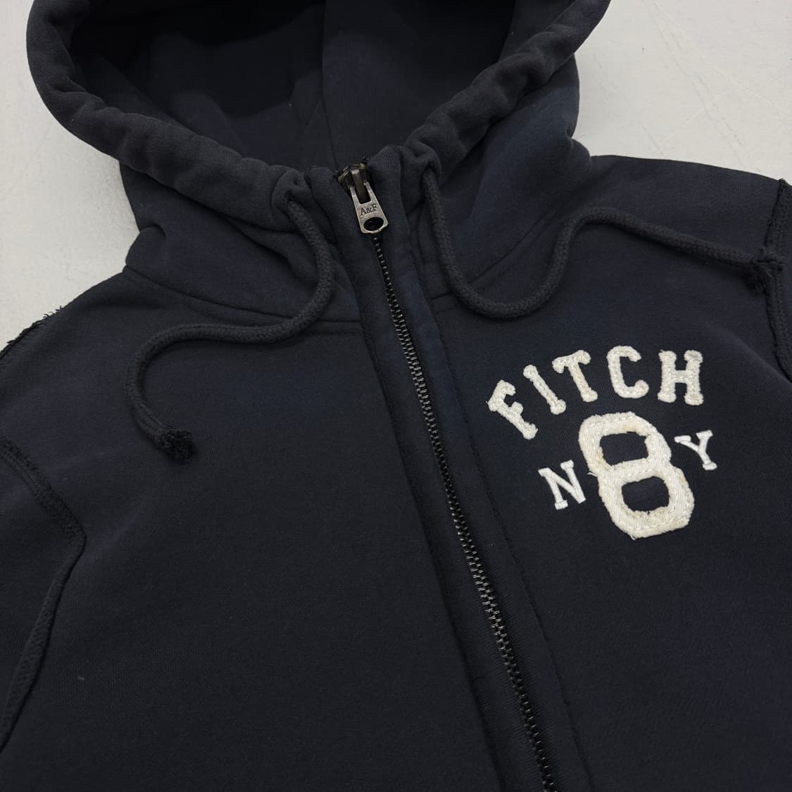 아베크롬비 Y2K 후드집업 네이비 상품이미지3