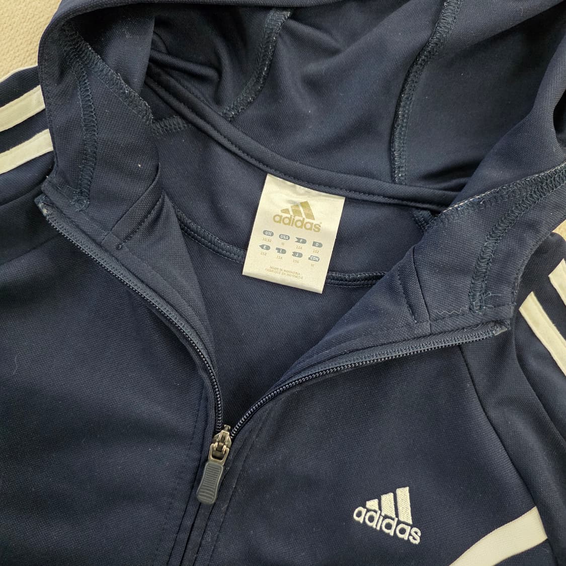 [150] 아디다스 후드 집업 저지 0219J 상품이미지3