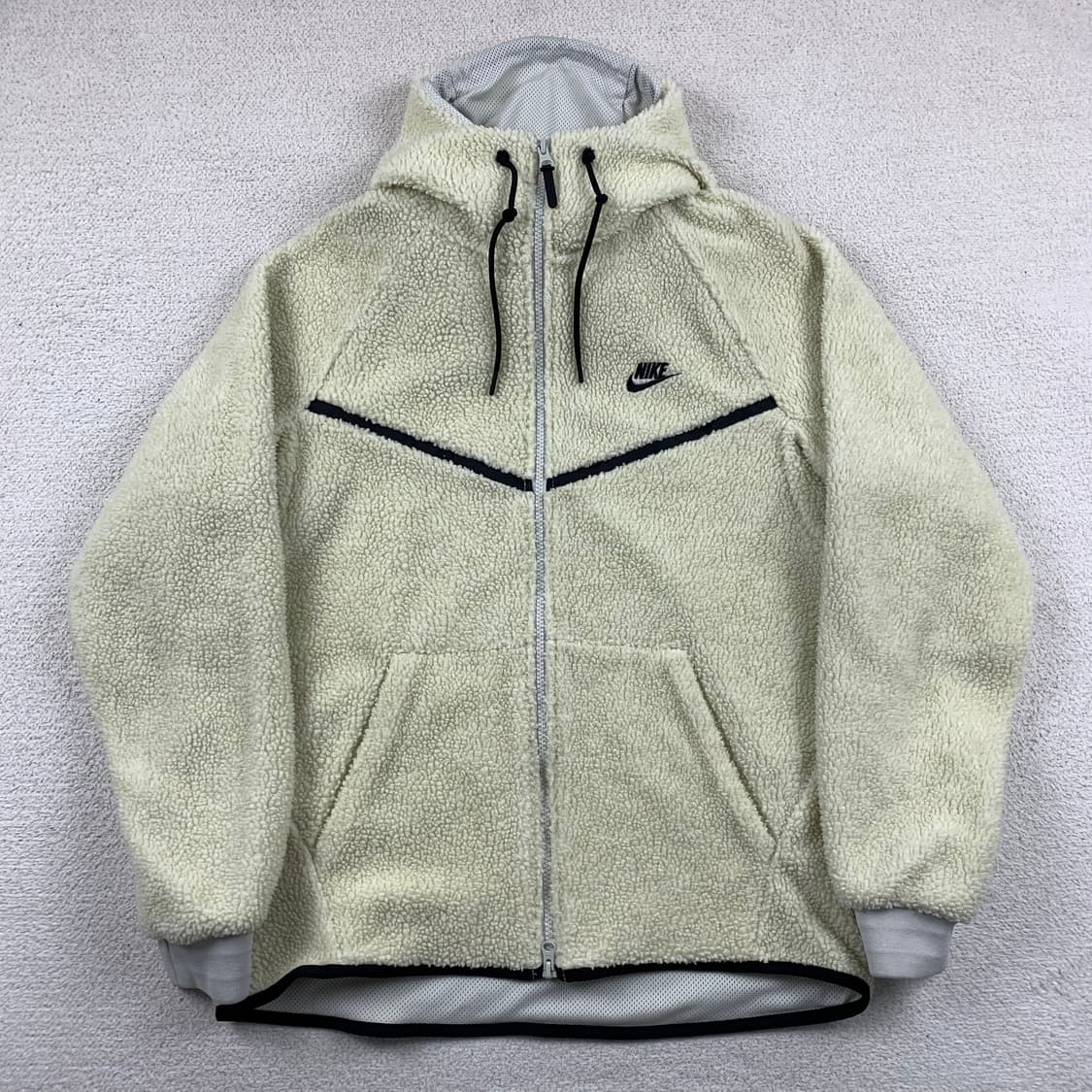 나이키 테크 윈드러너 쉐르파 플리스 집업 후디 상품이미지1