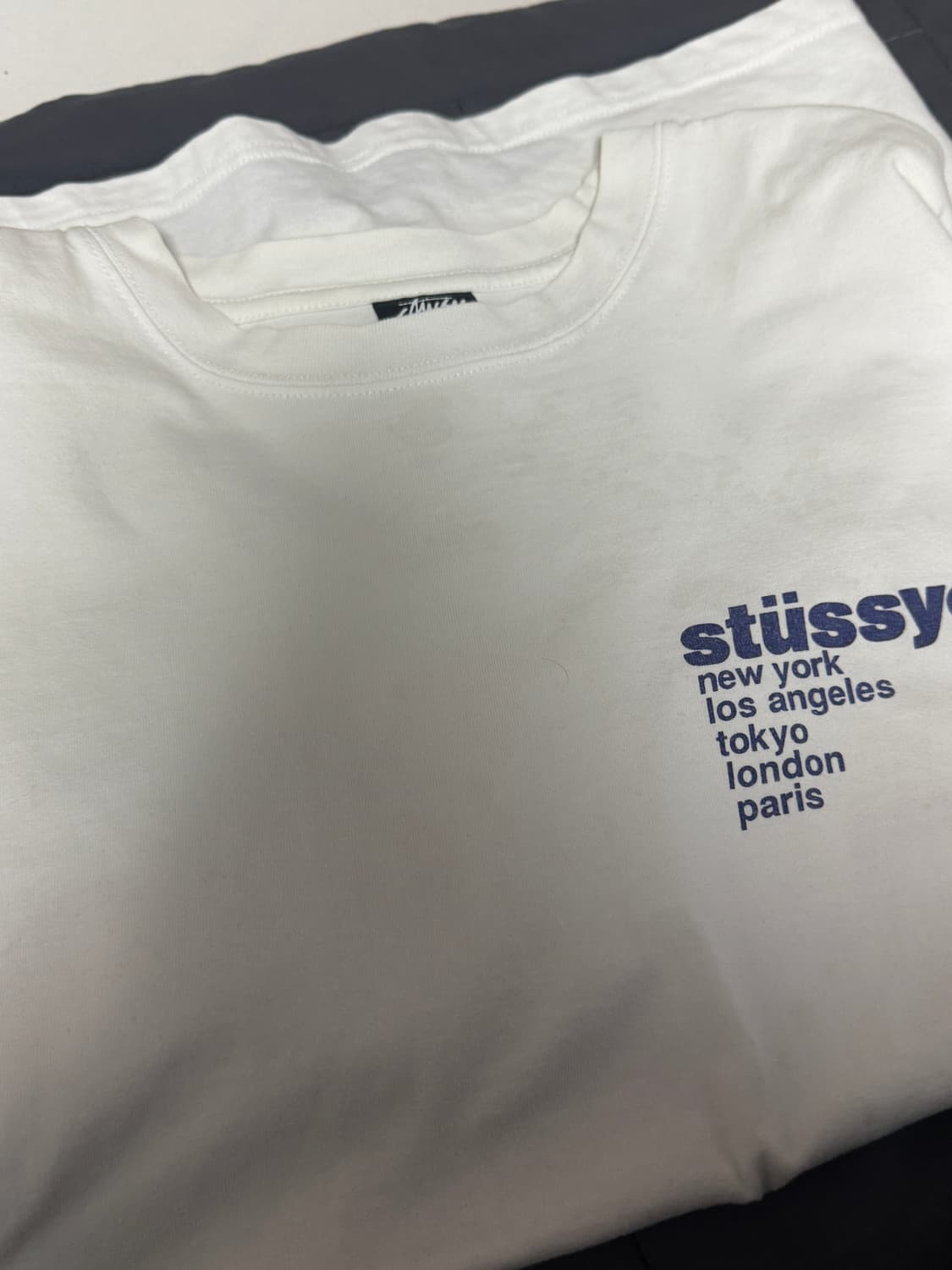 스투시 딸기 반팔티 여성용 m 상품이미지2