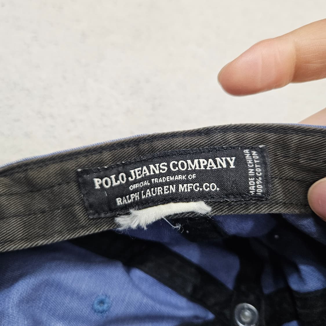 폴로진스 스펠아웃 볼캡 상품이미지5