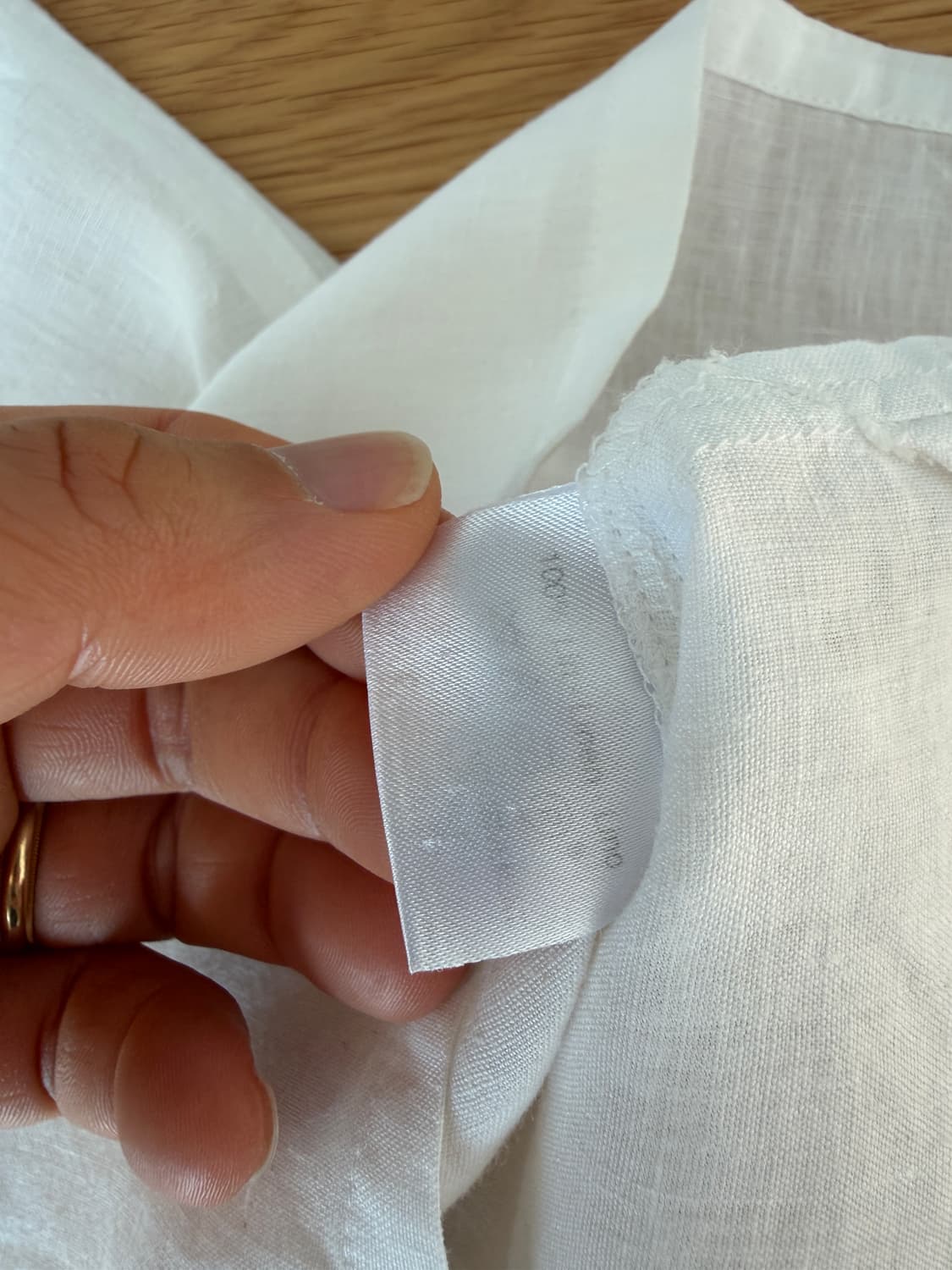 에르메스(HERMES) 린넨 반팔 셔츠(FRANCE) 상품이미지9