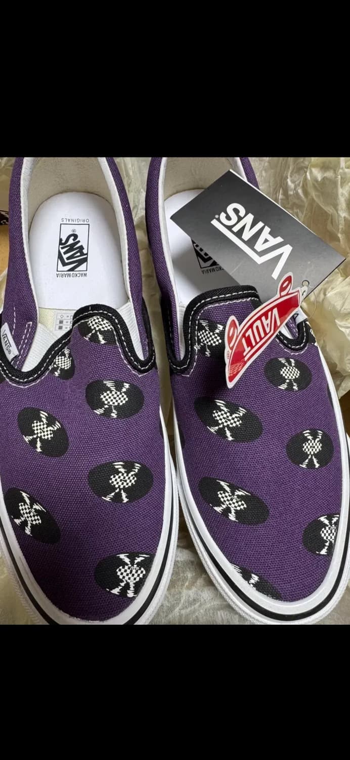 와코마리아 반스 클래식 슬립온 퍼플 255 상품이미지4