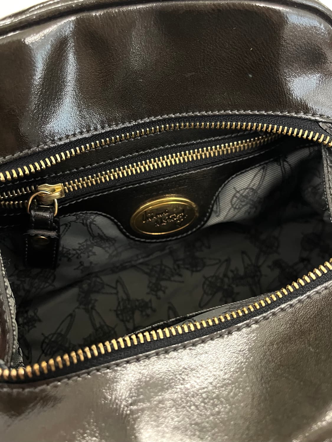 비비안웨스트우드 빅오알비 미니 페이던트 레더백 상품이미지7