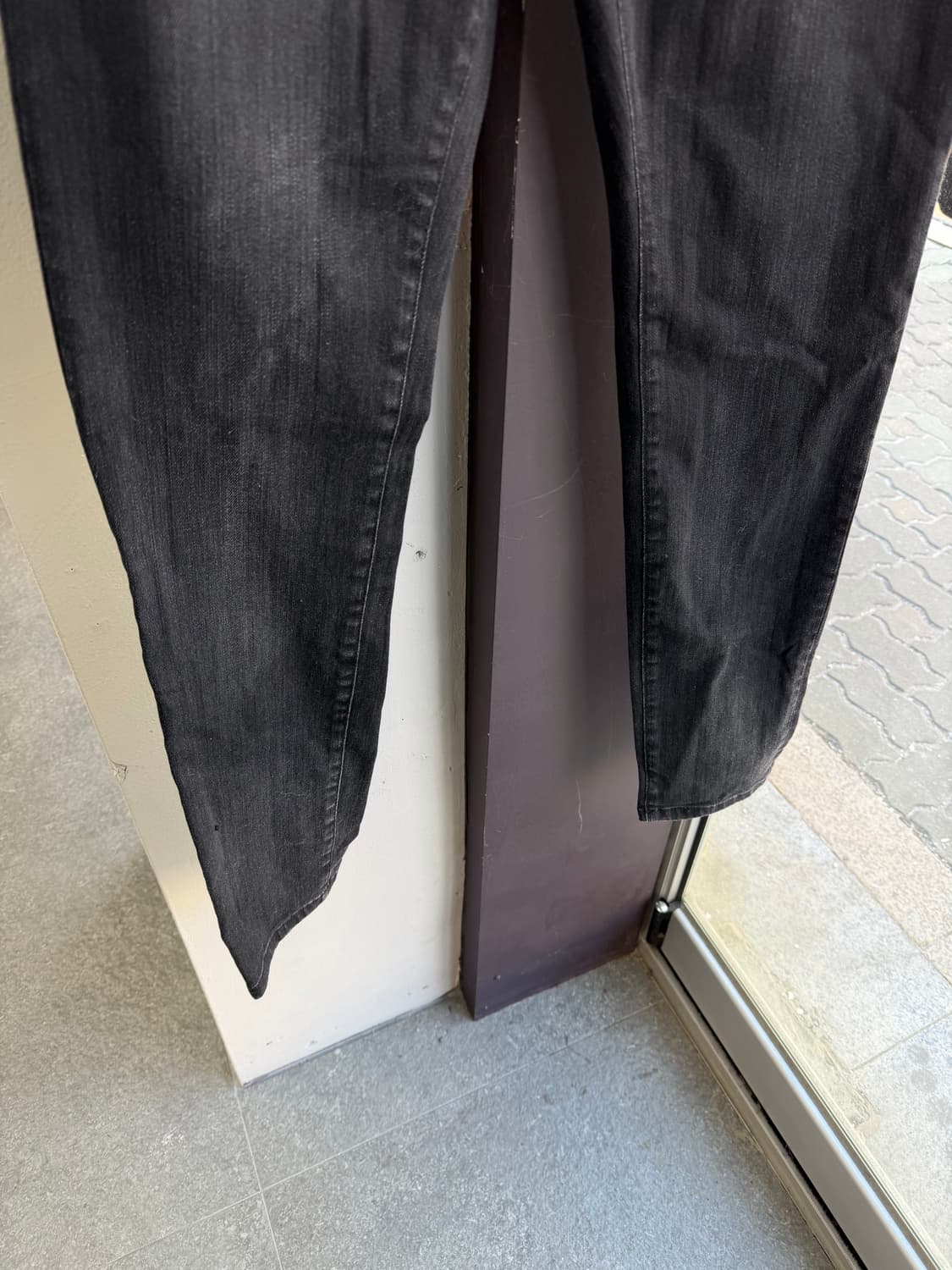 46/ 돌체앤가바나 백로고 패치 슬림핏 팬츠 상품이미지4