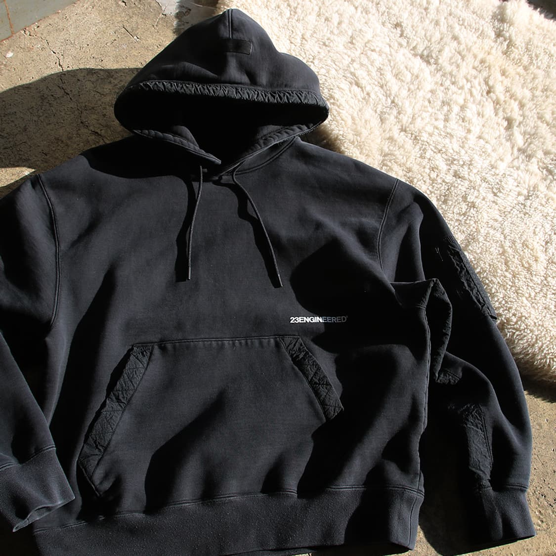 (착용컷) 조던 23ENGINEERED 스웻 후드 티셔츠 (103) 상품이미지1