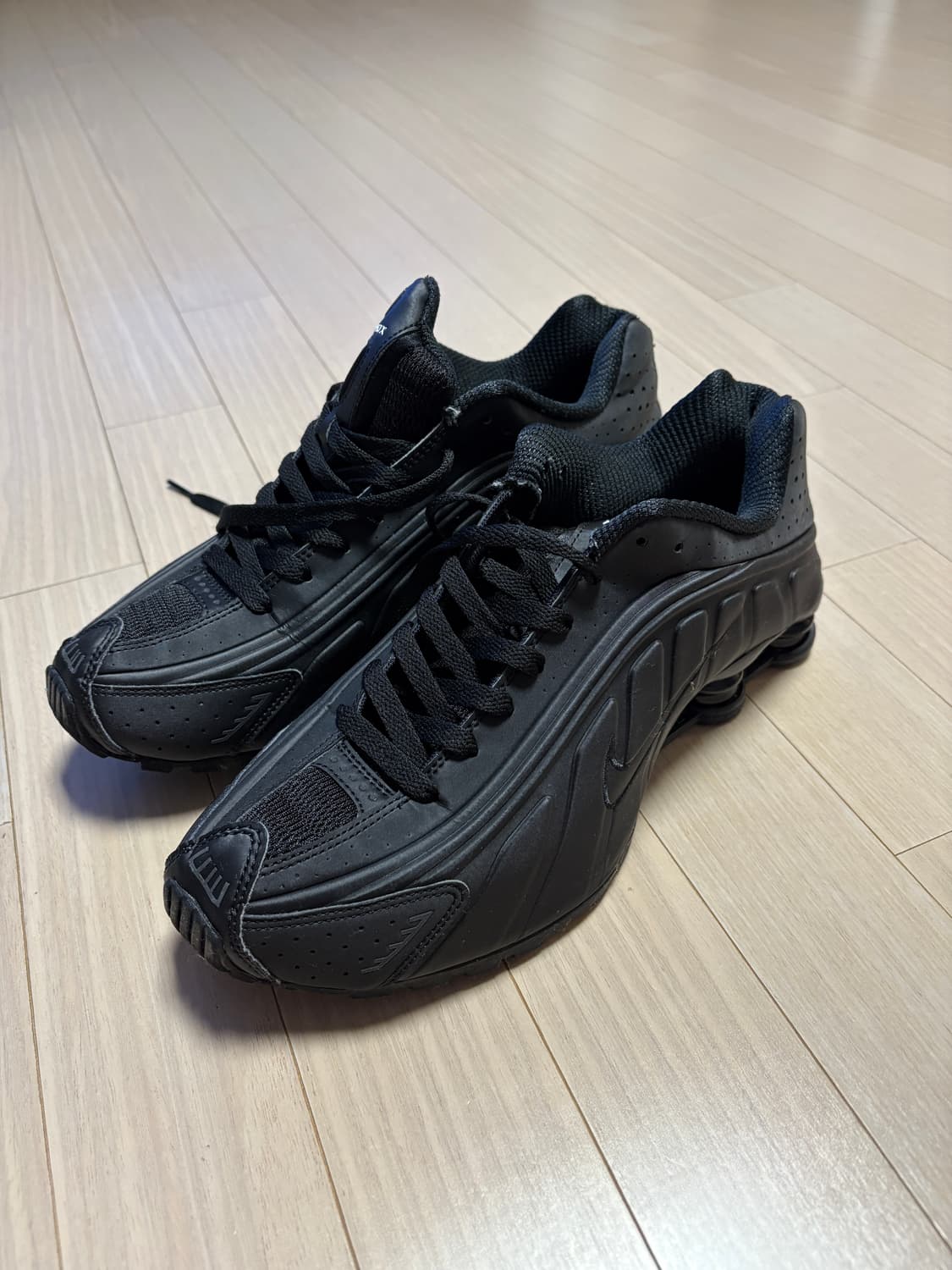 (W) Nike Shox R4 Black 290  상품이미지2